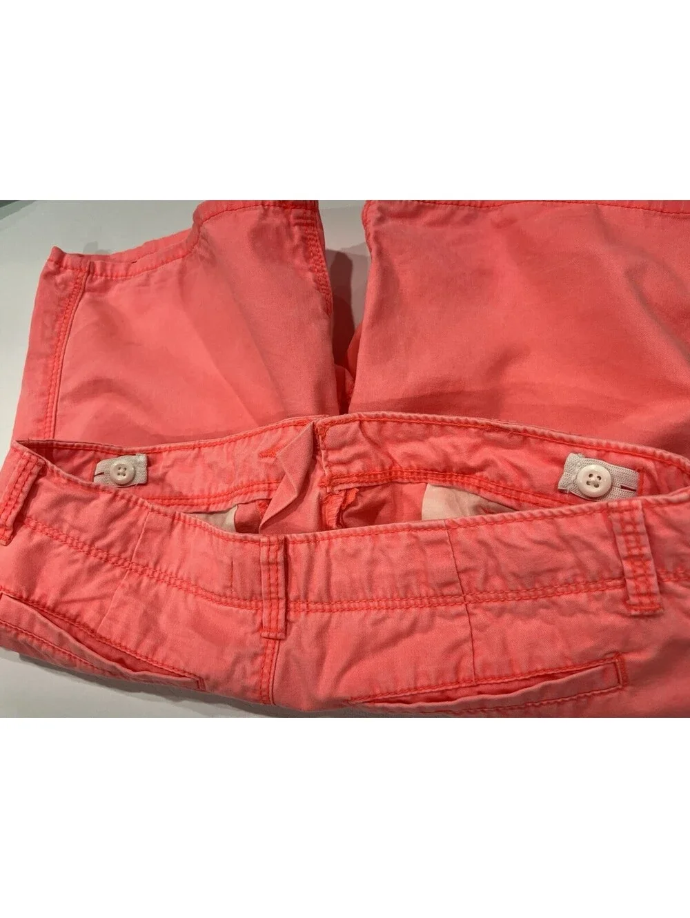 Oshkosh B’gosh Girl Sz 10 Bermuda Shorts Adjustable Waist Lot of 2